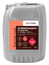 Огнебиозащита дерева WoodChem Varme Rod